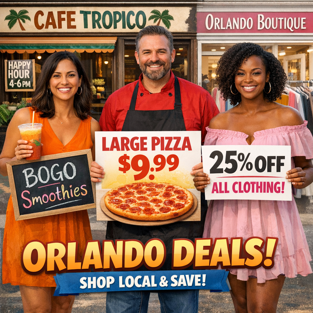 Exclusive Deals and Discounts from Orlando’s Local Businesses